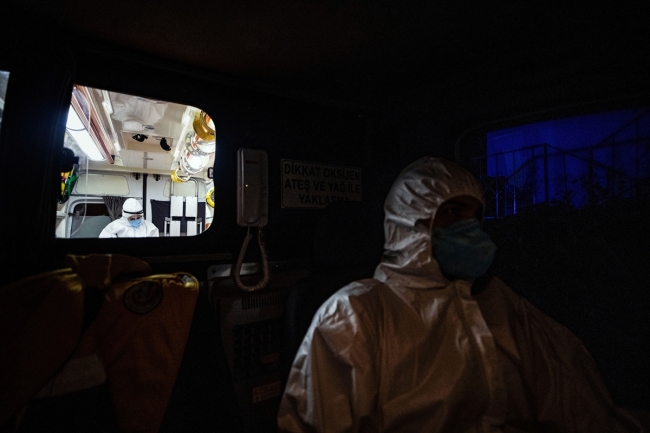 Koronavirüsle savaşın ön cephesi: 112